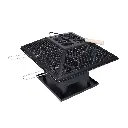 LIFESTYLE OUTDOOR FIREPIT WITH GRILL 45X45X8X34CM